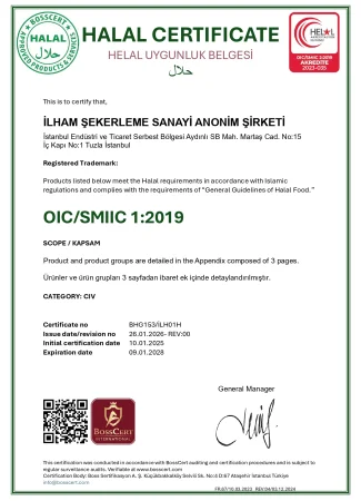 HALAL CERTIFICATE