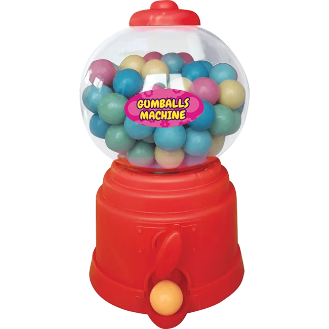 Small Gumball Machine-Tutti Frutti Flavoured Bubble Gum