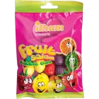Fruit Salad Assorted Fruit Flavoured Bubble Gum 1 Kg X 12 Bag