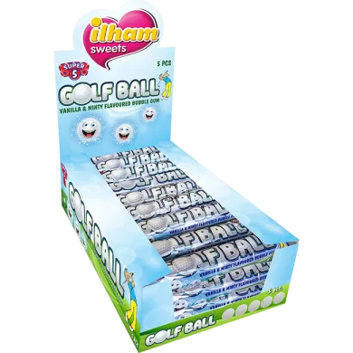 Super 5 - Golf Ball Mint Flavoured Bubble Gum