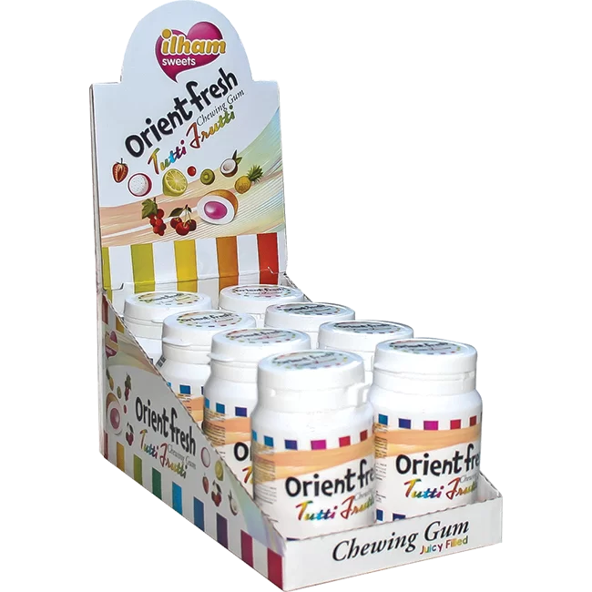 Orient Fresh Tutti Frutti Flavoured Sugar Free Chewing Gum