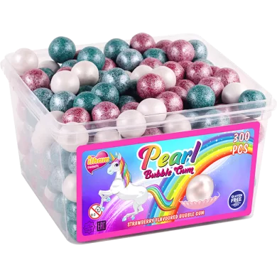 Pearl Ball Tutti Frutti Flavoured Pearlized Bubble Gum