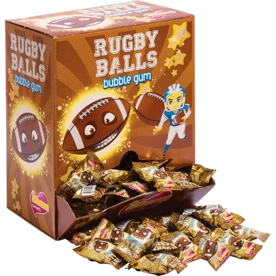 Rugby Tutti Frutti Flavoured Bubble Gum